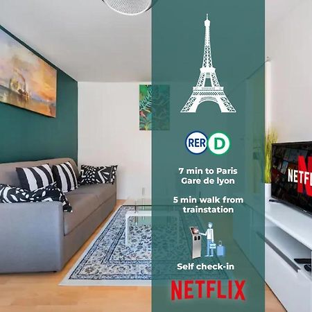F2 Paris 12Eme - Gare De Lyon - Orly Apartment Alfortville Ngoại thất bức ảnh